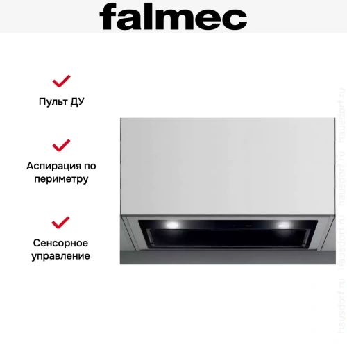 Вытяжка Falmec GRUPPO INCASSO MURANO 70 BLACK фото 4
